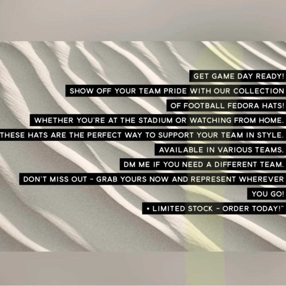 🏈 Kansas City Chiefs - Fedora Hat 🏈 - Picture 5 of 7